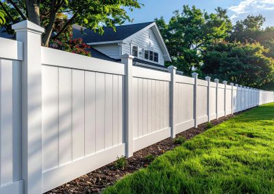 Residential Vinyl Fencing built by Circle W Fence Solutions serving Tennessee and Kentucky