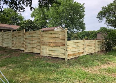 Residential Privacy Fencing built by Circle W Fence Solutions serving Tennessee and Kentucky