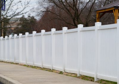 Residential Vinyl Fencing built by Circle W Fence Solutions serving Tennessee and Kentucky