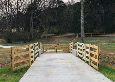 Agricultural Board Fencing built by Circle W Fence Solutions serving Tennessee and Kentucky