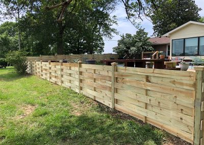 Residential Privacy Fencing built by Circle W Fence Solutions serving Tennessee and Kentucky