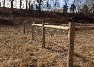 Agricultural Woven Wire Fencing built by Circle W Fence Solutions serving Tennessee and Kentucky