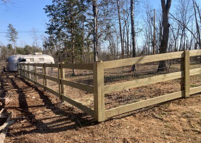 Agricultural Wildlife Fencing built by Circle W Fence Solutions serving Tennessee and Kentucky