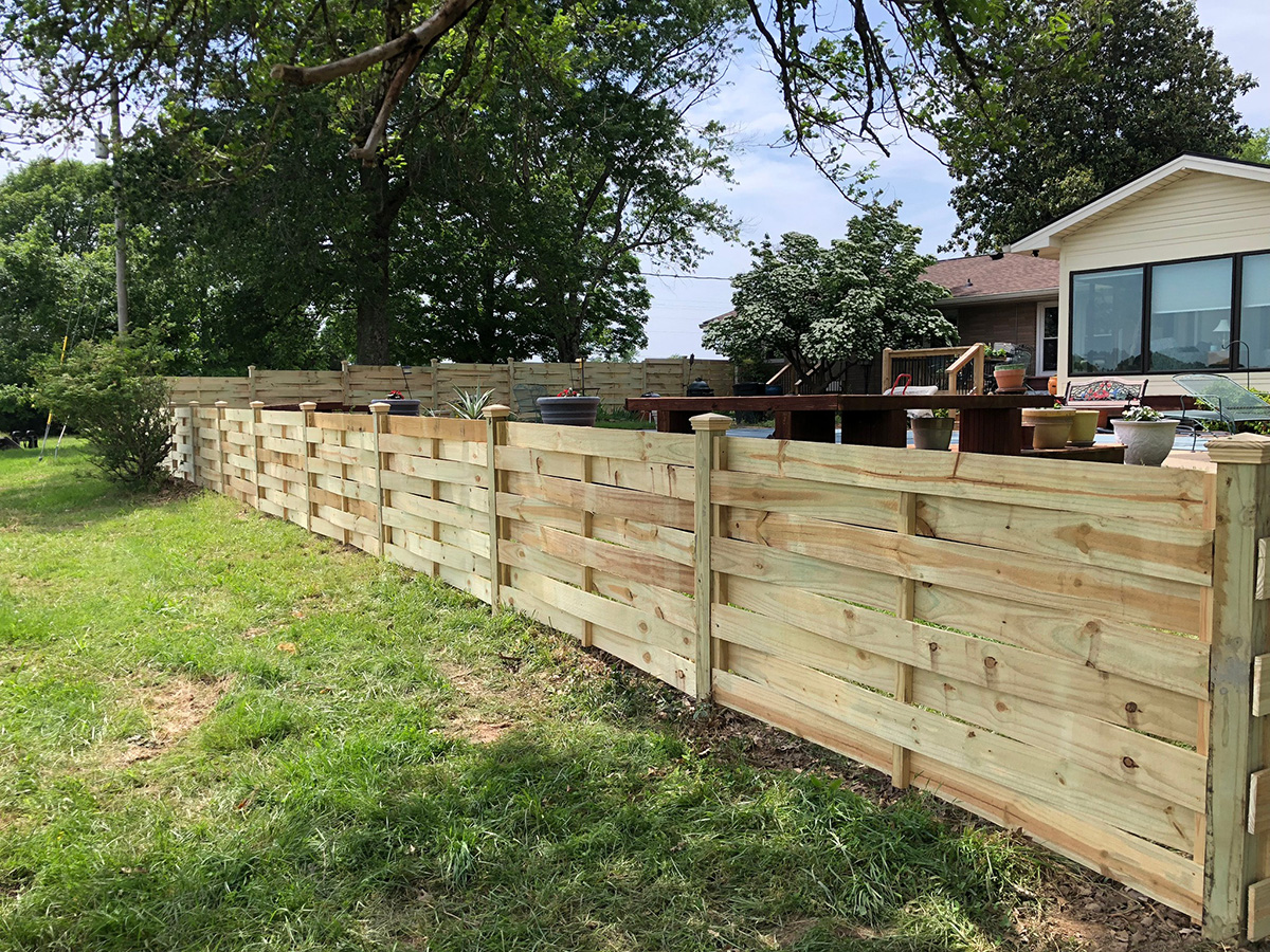 Recent Residential Privacy Fence Build in Franklin, TN