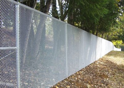 Residential Chain Link Fencing built by Circle W Fence Solutions serving Tennessee and Kentucky